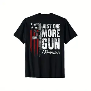 100% Cotton Another Gun, I Guarantee The Right To Have A Gun, T-Shirt With The American Flag On The Back, 100% Cotton, Gift For Men, Fathers, Husbands, Grandfathers, S-XXXL, Black. Ivan Cornejo Merch Graphic Tees Shirts Golf Gift T-Shirt For Men And Women