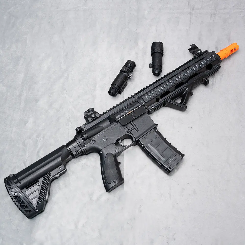 84CM hk416 electric toy Gel Blaster, fun toy, non removable orange
