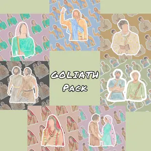 Chosen Sticker Pack - GOLIATH Size | Large Bible Stickers