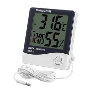 Rongce Color Screen Indoor Household Thermohygrometer Multifunctional Smiley Face Electronic Digital Display Thermohygrometer