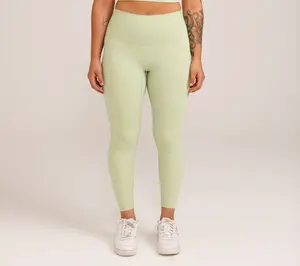 DSN Ribbed Lime Leggings