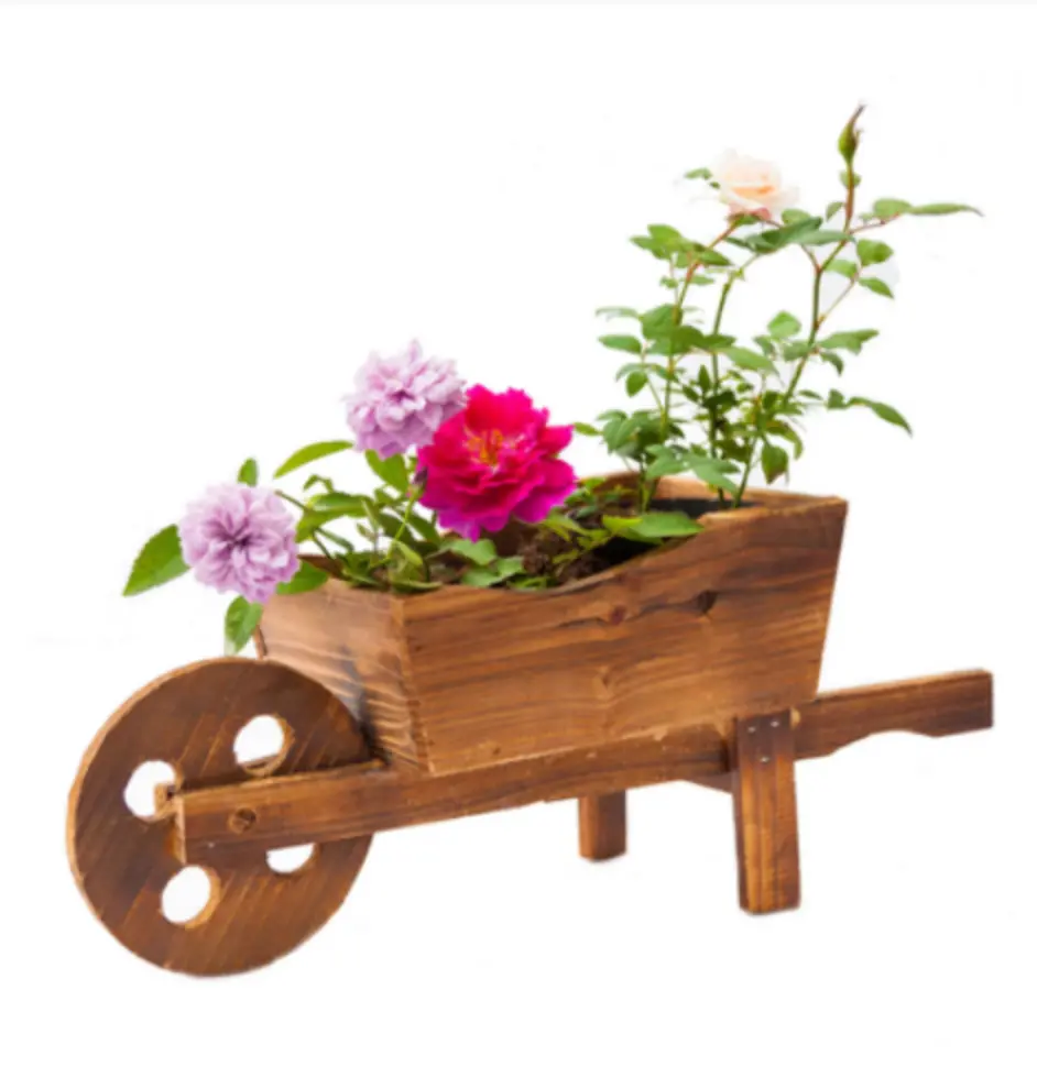 Countertop Wheelbarrow Planter