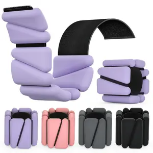 Wrist Weights, Ankle Weights for Women Men, Adjustable Wrist Weighted Bracelet for Home Gym Workout, Running, Yoga, Exercise, Strength Training