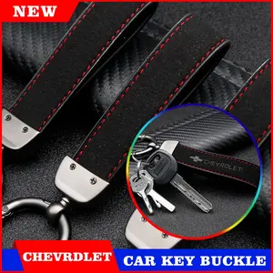 Chevrolet Car Keychain Accessories, Stylish Auto Keyring for Chevrolet Owners, Durable and Trendy Design, Perfect Gift Idea