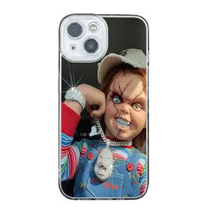 Chucky's Evil Doll Cute Smartphone Case - 1pc Protective Cover with Enhanced Cushioning, Collision Prevention for iPhone 17,16,15,14,13 Pro Max | Cellphone, Handheld Devices Accessories