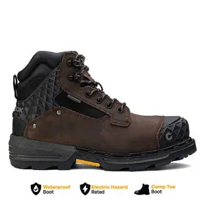 Pallet Jack 6" Composite Toe Waterproof Work Boot – Brown