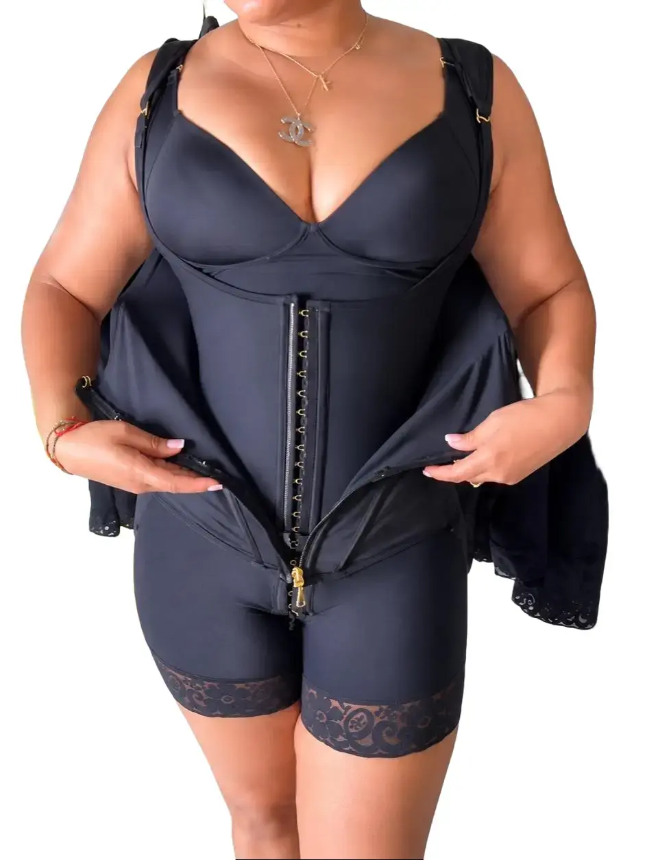 Elegant Black Lace Trimmed Tank Tops with Gold Zipper Details for Women's Fashion Chic Elegance