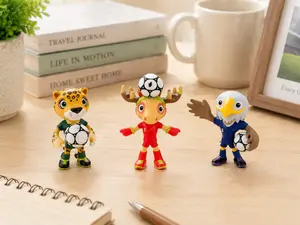 FIFA World Cup Mascot Keychains | Perfect Gift for Soccer Fans!