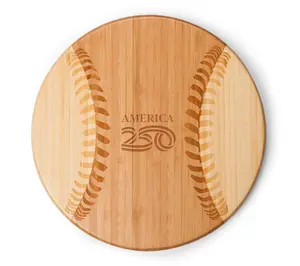 America250 Home Run! Baseball Cutting Board & Serving Tray