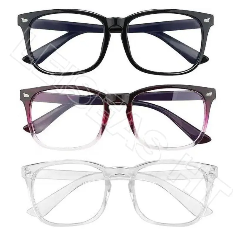 3pcs Blue Light Eyeglasses for Men Women Blue Light Lens Blue Light Glasses Men Bluelight Glasses Women Computer Glasses Party Glasses