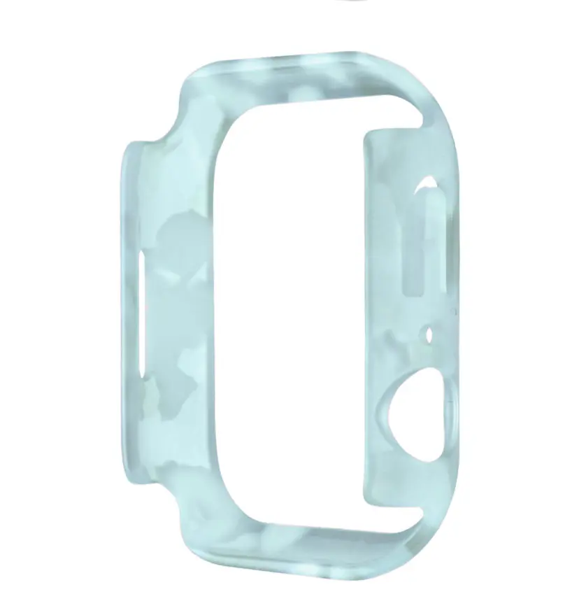 Protective Tortoise Shell Design Resin Bumper Case for Apple Watch ...