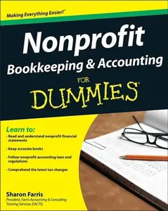 USED-Nonprofit Bookkeeping and Accounting for Dummies by Farris, Sharon (Paperback)