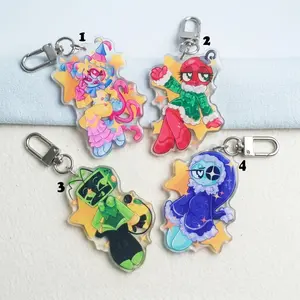 Toon Acrylic Keychains | Vee, Yatta, Astro, Bobbette | Dandy’s World |