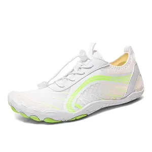 Breathable non-slip wading shoes for men and women, one-way valve drainage holes, drains water and sand, lightweight, soft, fits foot shape