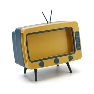 Plastic TV Tissue Box Holder, Creative Decorative Paper Holder for Living Room & Bathroom, Practical Home Supplies Gift