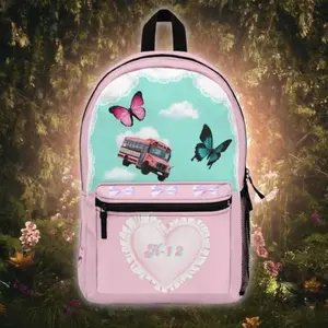 Melanie Martinez Fan Art Backpack with 4 Compartments and Padded Mesh Straps