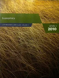 USED-Economics (CFA Program Curriculum level 1, volume 2) by CFA Institute (Paperback)