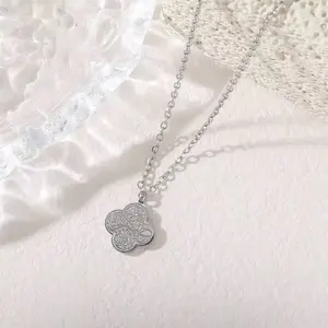 Patience Necklace - Sabr Arabic 18K sliver -Plated Stainless Steel Pendant for Patience , Perseverance, and Strength
