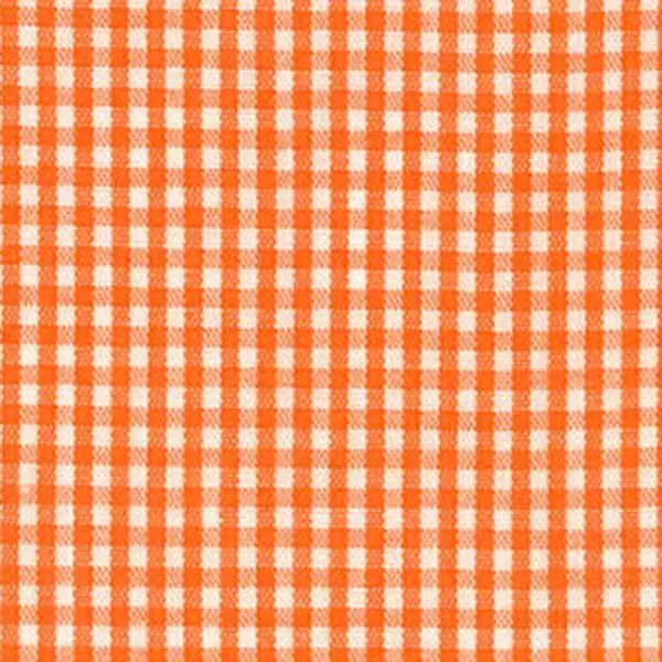 Orange 1/16" Gingham | Yardage Listing Orange 1/16" Gingham | Yardage Listing