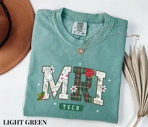 MRI Tech Christmas  Shirt, XMas MRI Technologist Tee, Radiology Christmas Tshirt, Christmas Rad Tech Shirt