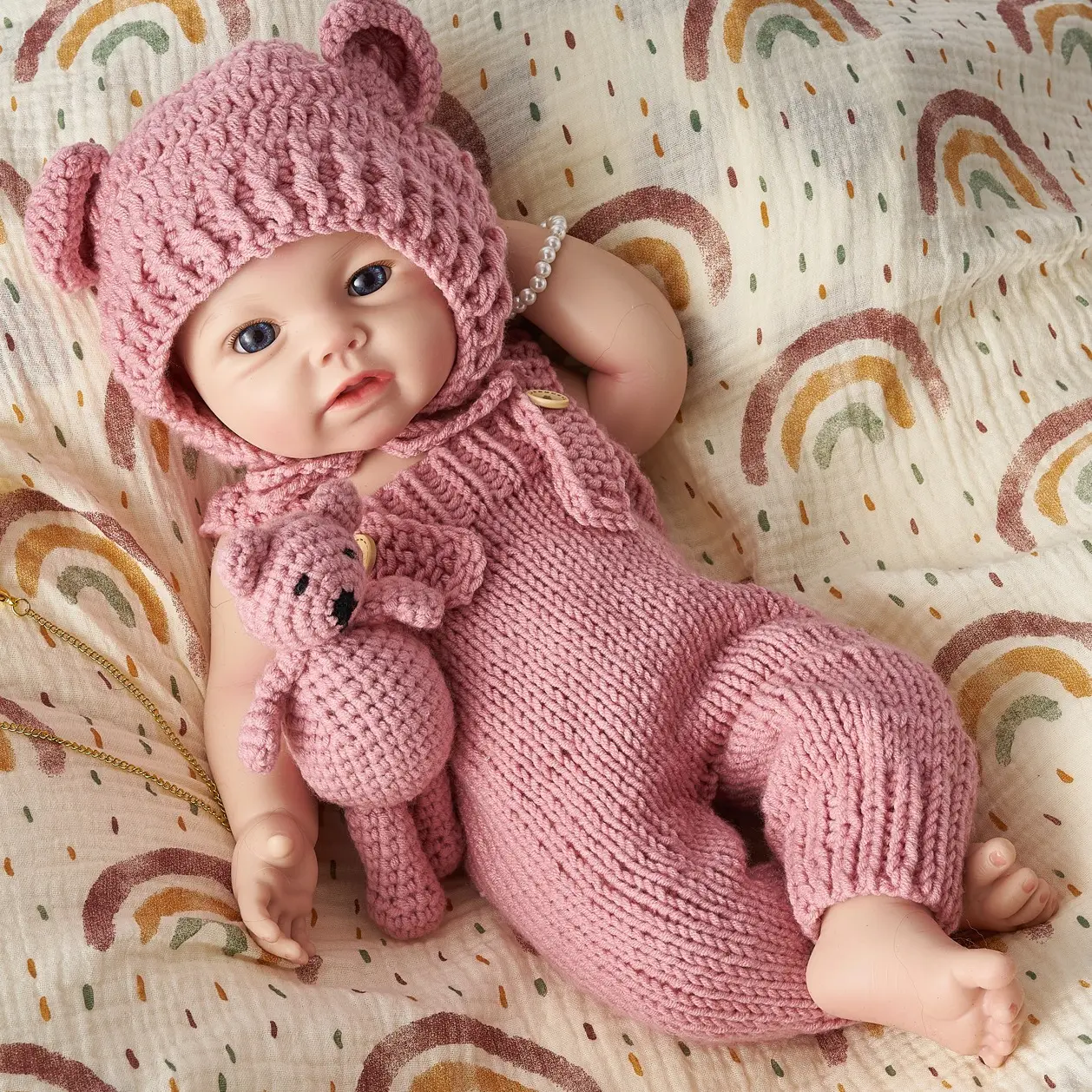 Drink Wet System] Mayfair Reborn Doll 18Inch Realistic Baby Reborn  display picture 1