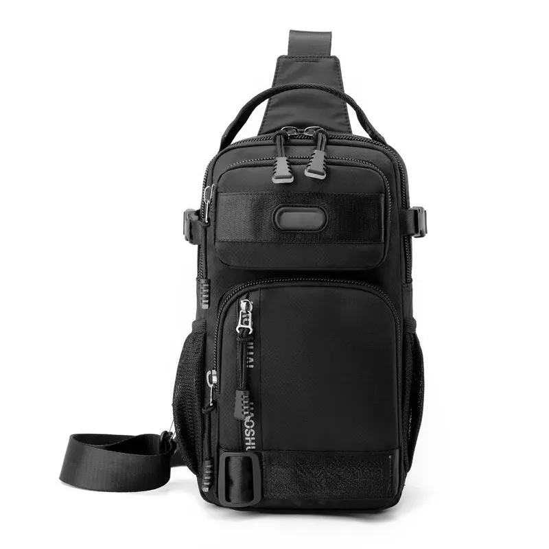 New Stylish Chest Bag For Men, Minimalist Multi-Functional Shoulder & Crossbody Messenger Bag, Trendy Portable Daily Sling Pack Durable Practical Carryall, Perfect For Daily Commute, Outdoor Activities, Shopping, Short Trips And All Casual Occasions