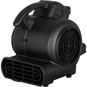 Air Mover, Carpet Dryer, Blower Fan, 950 CFM, 3-Speed Mode, 3 Blowing Angles, Daisy Chain, Stackable, Timing Function, for Water  Restoration, Flooding, Plumbing, Gym and Home, EMAM1090A