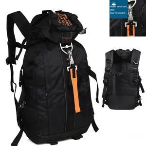 Waterproof Lightweight Hiking Backpack - 18.5" x 11.5" x 6" Nylon with 1 Large & 10 Smaller Compartments Tear-Resistant Straps & Heavy Duty Zippers