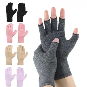 M/L/XL 2Pair Compression Arthritis Gloves Wrist Support Joint Pain Relief Hand Brace Women Men Therapy Wristband Compression Gloves