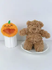 Cute Bear Design Cartoon Pendant, Fruit Hat Detachable Cover Bear, Soft Stuffed Animal Doll, Birthday Gift, Stuffed Animal Gifts, Room Decoration Accessories, Stocking Stuffers