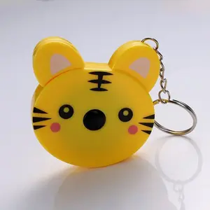Cat Kitten Retractable Tape Measure Keychain - Cute Animal ~ Measuring Ruler ~ Sewing Tailor Quilter Crafting