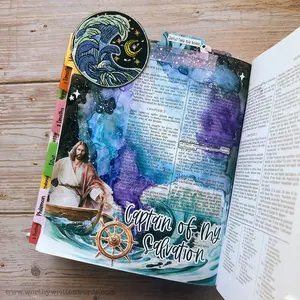 Captain of My Salvation New Testament Bible Journaling Page Kit