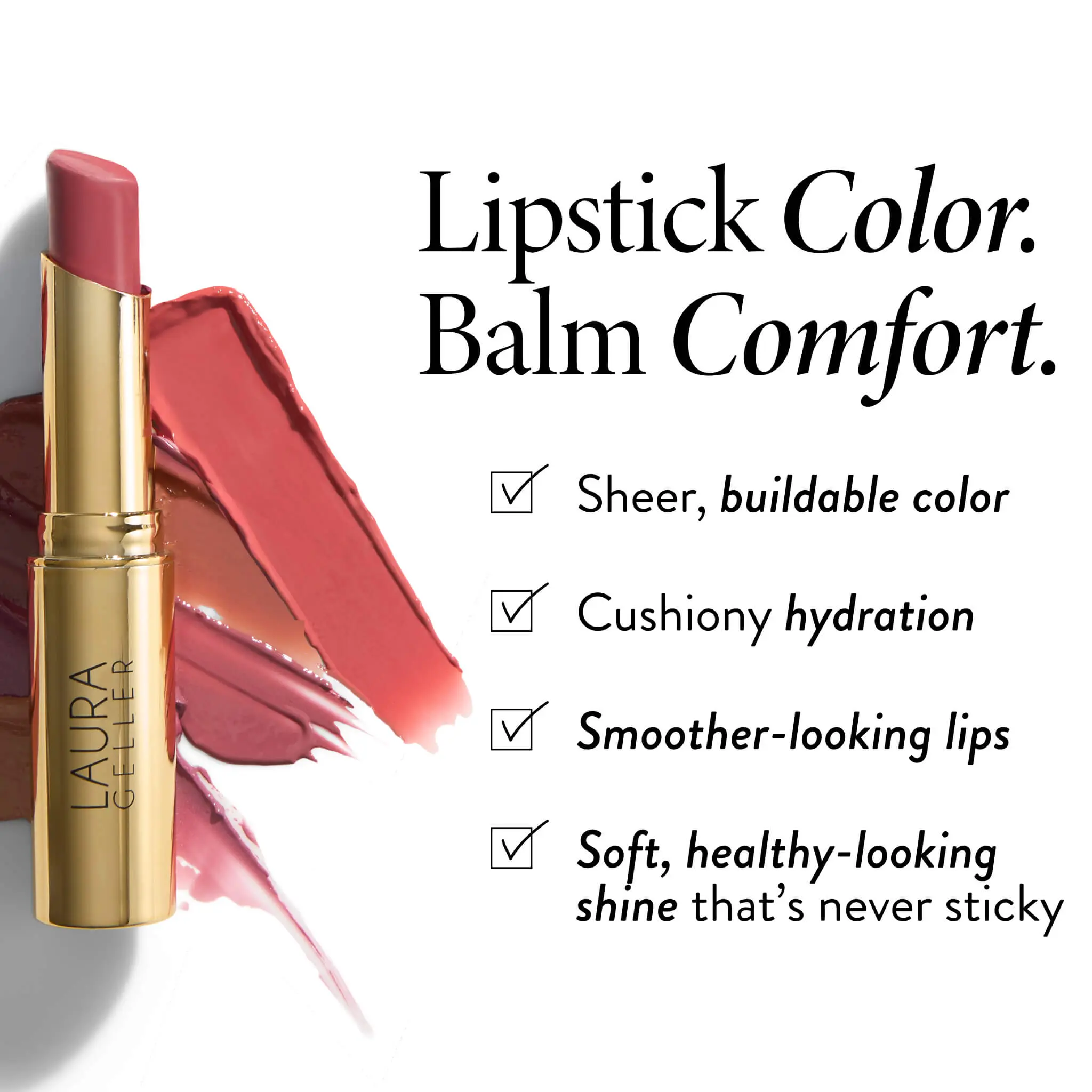 Laura Geller Jelly Balm Hydrating Lip Color + Line Smoother Featherproof Lip Liner Duo Laura Geller Jelly Balm Hydrating Lip Color + Line Smoother Featherproof Lip Liner Duo