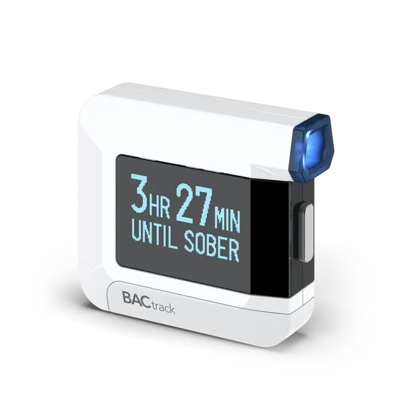BACtrack C8 Breathalyzer - Professional-Grade BAC Monitor with Accuracy Sensor, Optional Wireless Bluetooth, Alkaline Batteries, Standalone Mode, iOS/Android Compatible, Portable Alcohol Tester for Dinner Parties, BAC Estimate, Call an Uber Prep
