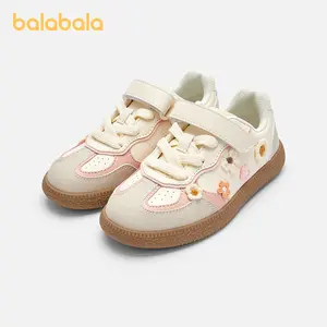 Balabala Stylish Kids Sneakers  halloween Drop German Trainer Vibes Breathable & Comfy All Day MiniStyle SneakerDrop KidFitCheck with Floral Design