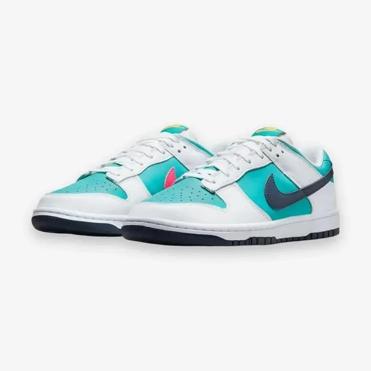 Nike Dunk Low Dusty Cactus Thunder Blue (GS) HF4794-345 New Sneaker