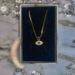 Evil Eye Sterling Silver Necklace