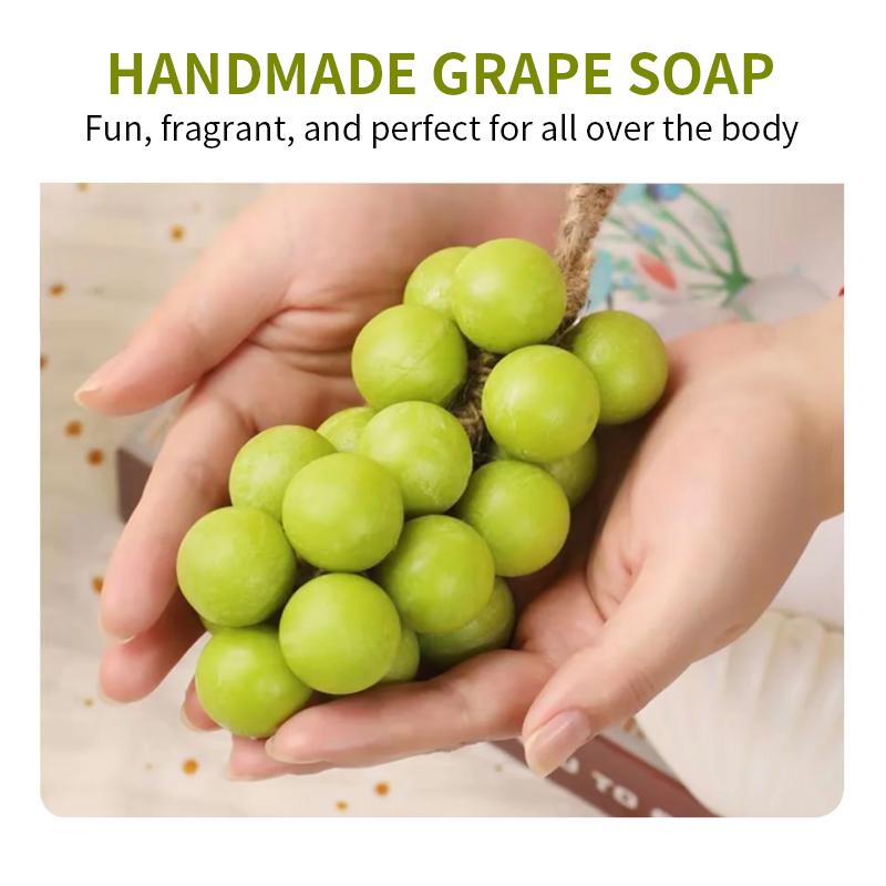 Rozino Blue Grape Bath Soap, 20 bars — natural cleansing soap for everyday body care