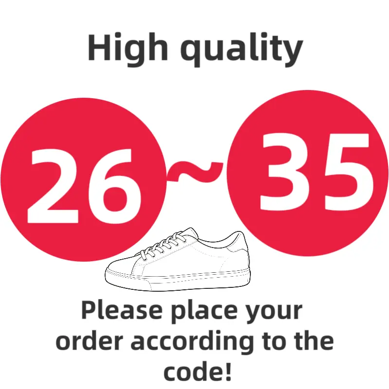 26~35, Super high quality, affordable, suitable for both menand women, all seasons, casual trendy shoes, genuineleather