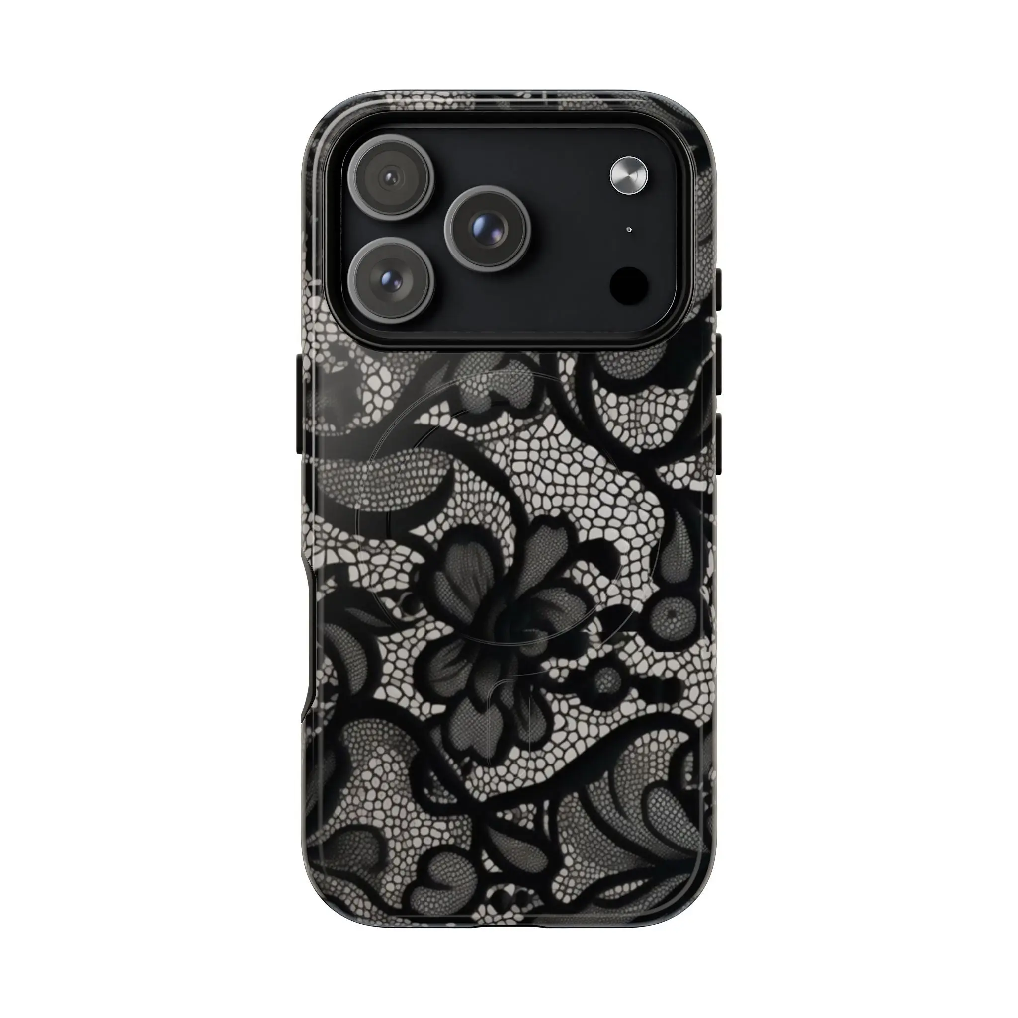 Black Lacey Magsafe Tough Case