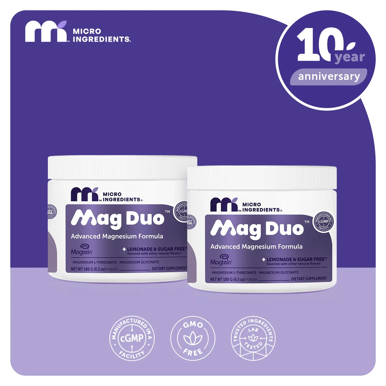 Micro Ingredients Mag Duo 2-Pack Bundle