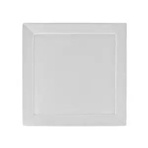 10 Strawberry Street Whittier Elite Squares 7.25" Salad/Dessert Plate - Set of 6