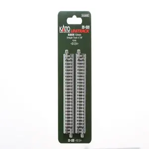 kato 20-020 N Scale UniTrack 124mm 4 7/8" Straight Track 4pcs