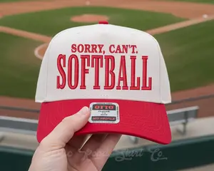 Softball Mom Embroidered Trucker Hat, Baseball Hat, Baseball Mom Hat, Softball Mom Hat