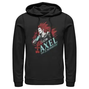 Men's Kingdom Hearts Chain of Memories Axel, Got It Memorized Pull Over Hoodie Sweatshirt, Hoodie, Comfort Colors