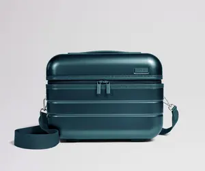 The Train Case in Stormy Teal