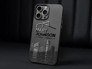 “Custom Name Phone Case 2025  | Minimalist Business Aesthetic | Realtor & Entrepreneur TikTok Trend”