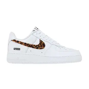 Supreme x GOODENOUGH x Nike Air Force 1 Low 'White Cheetah Print'