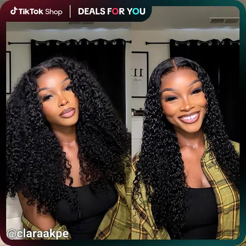 Wiggins Hair Pre Cut Ready And Go Wig Glueless Curly Wig Pre Bleached Pre Plucked 7x4 Closure Wig 13x4 HD Lace Frontal Wig Human Hair Dealsforyoudays