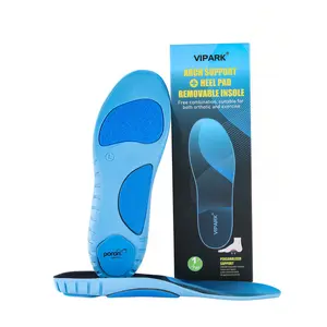 VIPARK Professional Foot Care Insoles, Adjustable & Removable Arch Support System, Premium Personalized Shoe Inserts for Walking, Standing & Joint Pain Relief